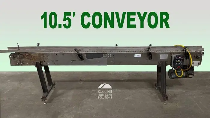 10.5' Flat-Bed Conveyor