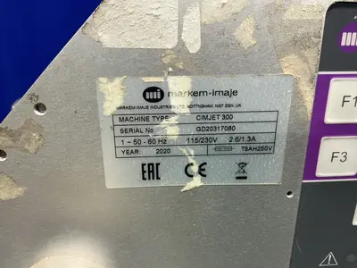 Used MARKEMIMAJE CIMJET300 Miscellaneous Packaging Equipment Ohio US | HGR 24 #1548015