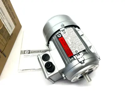 NEW CHIARAVALLI ELECTRIC MOTOR 3-PHASE 230/400V 0.12HP 1905-103