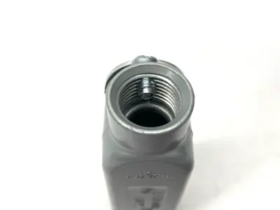 N/A | Straight Conduit Body 1/2" Female Threads - New – Open box