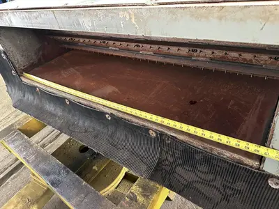 60" WIDE MARATHON MODEL #PERFORATOR FOR PLASTIC BOTTLES & ALUMINUM CANS : STOCK #21935