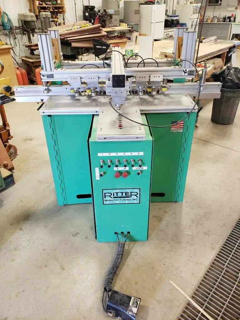 Used 1995 RITTER R46VHSP Woodworking Line Boring Machines Ontario CA | Aldan Woodworking Machinery #1252657