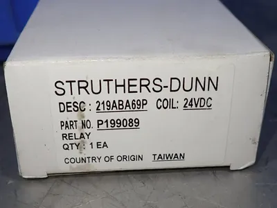 Used STRUTHERSDUNN 219ABA69P Relays & Switches | HGR 24 #739653