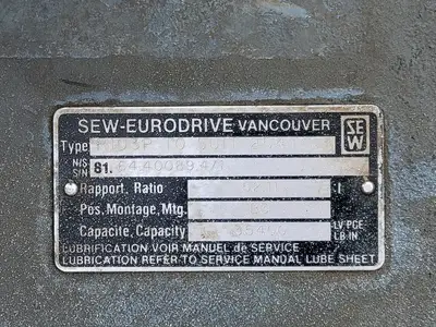 USED SEW-EURODRIVE R103P