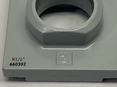 MS6N-AQR-R, 660302 | Festo MS6N-AQR-R Threaded Connection Plate 660302 - Used