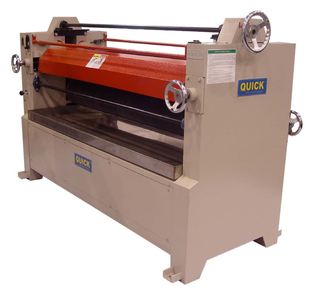 Quick 63" 2 Sided Roller Coater Glue Spreader