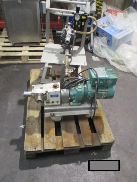5 to 28 LPM S/S Inoxpa Lobe pump type SLR-1-40  1.1 kW V Speed