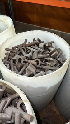 Four barrels of Klein Hickey Heads, 1" - quantity approx. 1414