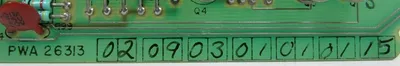 USED BENTLY NEVADA 26313-02-09-03-01-01-01-15 CIRCUIT BOARD 72532-09-11