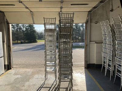 Used 24 WOODEN CHAIRS Party/Banquet Supplies Michigan US | Miedema Asset Management Group #1761435