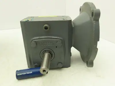 Boston Gear F713-5-B5-G Worm Gearbox 5:1 Reducer 1Hp 350rpm LH 56C-Face