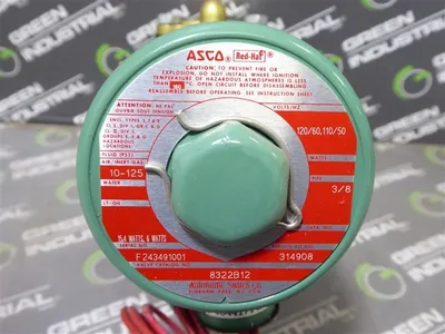 ASCO 8322B12 Red Hat Solenoid Valve no box New