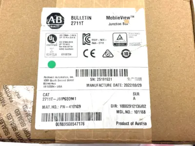New | in-Stock ALLEN-BRADLEY SER. A MOBILEVIEW IP65 JUNCTION BOX Electrical Boxes | Maverick Industrial Sales #1120054