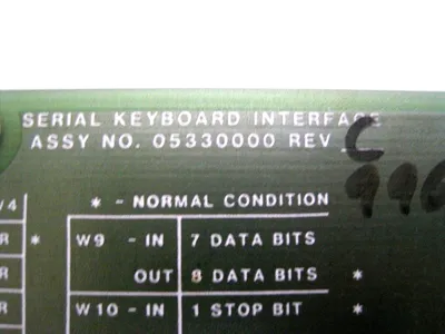MEASUREX 053300-00 PC BOARD KEYBOARD INTERFACE 05330000
