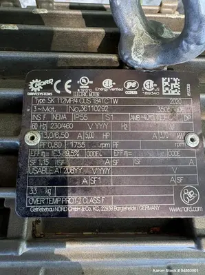 Used VINCENT CP-6 Screw De Watering Presses Illinois US | Aaron Equipment #1295548