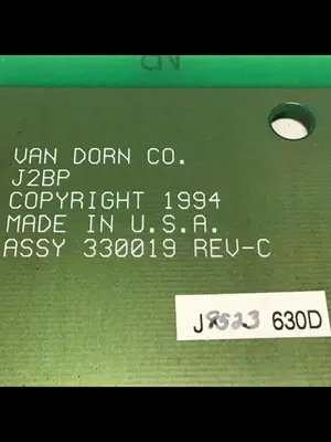 USED VAN DORN PC330-019 330-019