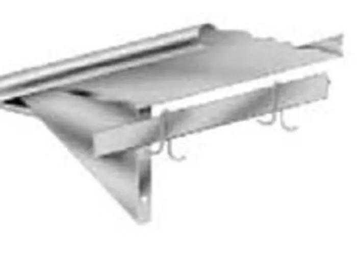 POT RACK - SHELF COMBO -12 SIZES TO CHOOSE FROM