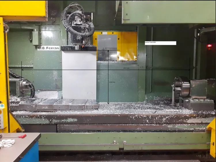 2002 C.B. FERRARI S630 Machining Centers, Vert, CNC | Global Machine Brokers, LLC