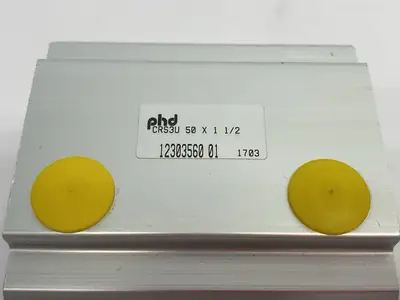 USED PHD COMPACT PNEUMATIC CYLINDER 50MM BORE 1-1/2" STROKE