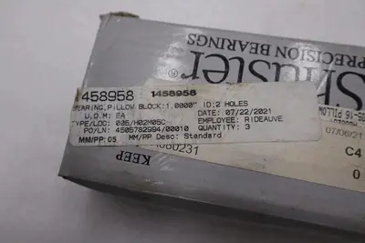NEW Shuster UCP205-16. Pillow Block STOCK H869A