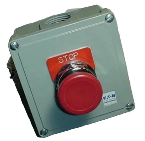 Cutler-Hammer Eaton 10250T3577 Mushroom Pushbutton Switch, Red [New]
