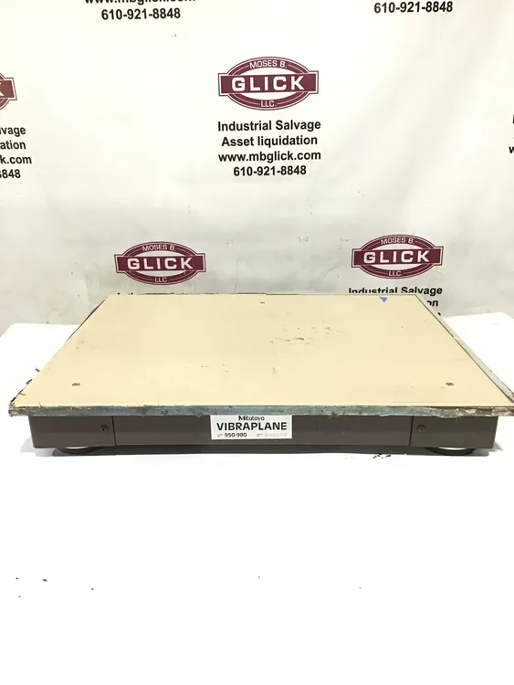 Used MITUTOYO VIBRAPLANE _UNKNOWN_ Granite Surface Plates Pennsylvania US | Moses B Glick #1006718