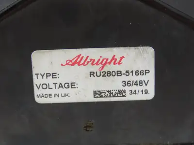 Hyster RU280B-5166P Forklift Curtis Albright DC Motor Contactor Off Hyster E80XN