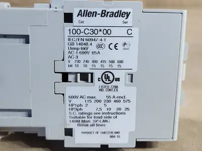 NEW ALLEN-BRADLEY 100-C30D00