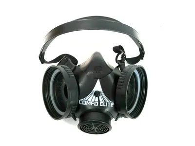 NEW CASE OF 12 MSA 490492 HALF MASK RESPIRATOR SMALL