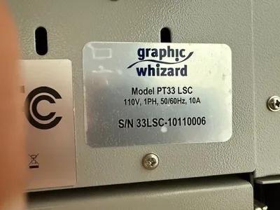 2019 GRAPHIC WHIZARD PT 33LSC LAMINATOR | Styers Equipment Company (4)