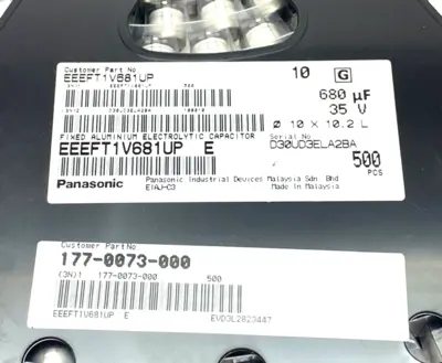 New | in-Stock Panasonic Aluminum Electrolytic Capacitors Capacitors Michigan US | Maverick Industrial Sales #1494812