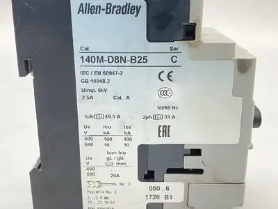 USED ALLEN BRADLEY 140M-D8N-B25