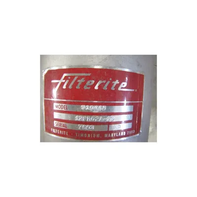 2" Stainless Steel Filterite Cartridge Filter Model 910448