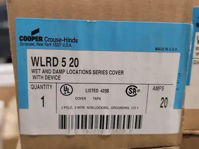 NEW CROUSE-HINDS WLRD 5 20