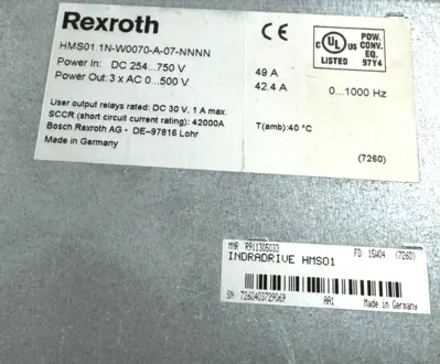 NEW REXROTH R911305033 R911295326