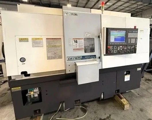 Used 2019 OKUMA GENOS L300MYW-E CNC Lathes Ohio US | Midstate Machinery #225605