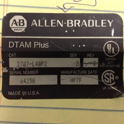 USED SPECTRUM CONTROLS 8100108-08D