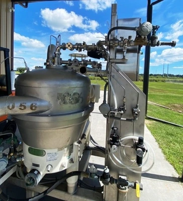Westfalia SC 35-03-577 Hydrostop separator skid, 316SS.