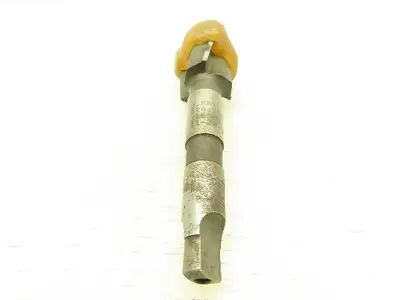 J Brisbois 1 3/16" Carbide Drill Bit Tooling Coolant 7/16" Bore Morse Taper No 2