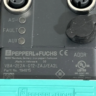 NEW PEPPERL & FUCHS VBA-2E2A-G12-ZAJ/EA2L