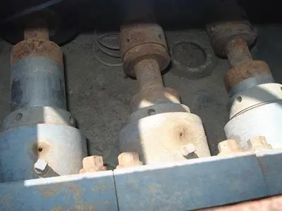 USED INGERSOLL RAND 4HS3 TRIPLEX PUMP
