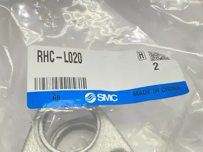 RHC-L020 | SMC  Pneumatic Cylinder Foot Bracket LOT OF 3 - New
