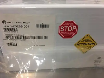 AMAT 0020-26289 001 SHIELD LOWER 8''