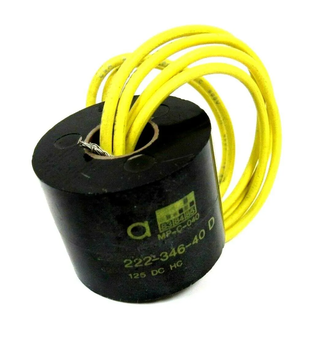 NEW ASCO 222-346-40D COIL 125VDC MP-C-040 22234640D