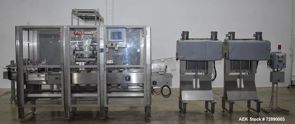 Used TRI-PACK SPC Cappers Illinois US | Aaron Equipment #86996