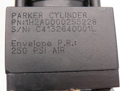 Parker 2.00CBC2ALU14 Pneumatic Air Cylinder 2" Bore 5" Stroke Rear Clevis Mount