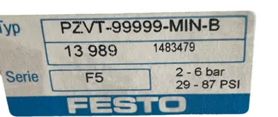 NEW FESTO PZVT-99999-MIN-B TIMER PZVT99999MINB