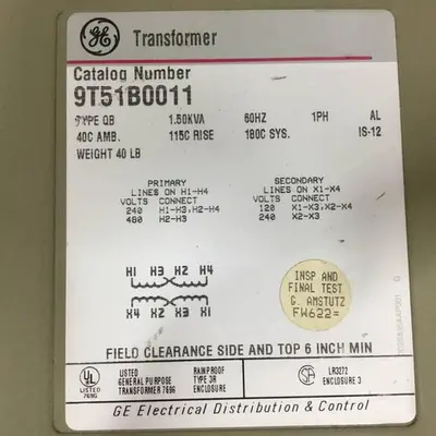 USED GENERAL ELECTRIC / GE 9T51B0011