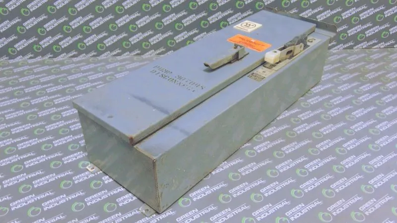 General Electric A204J1AAVC 40E1047 Fusible Combination Starter Size 1 Used