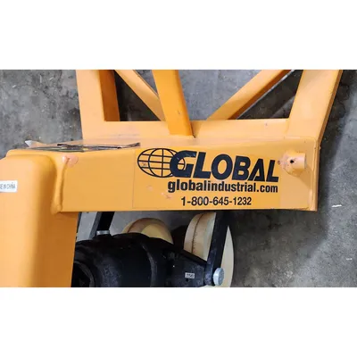 Used Global 800LB Capacity Portable Drum Lift Truck